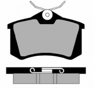 Комплект тормозных колодок Brake ENGINEERING PA494