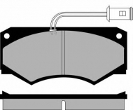 Комплект тормозных колодок Brake ENGINEERING PA510