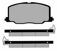 Комплект тормозных колодок Brake ENGINEERING PA535