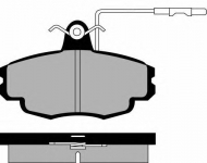 Комплект тормозных колодок Brake ENGINEERING PA591