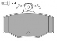 Комплект тормозных колодок FREMAX FBP-0789