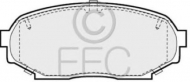 Комплект тормозных колодок EEC BRP0746