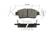 Комплект тормозных колодок KAISHIN FK2174