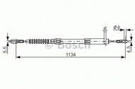 Трос BOSCH 1 987 477 749