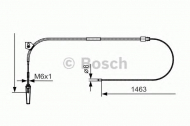 Трос BOSCH 1 987 482 130