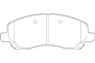 Комплект тормозных колодок WAGNER WBP23584A