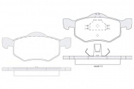 Комплект тормозных колодок KOSHIMO 1850.0058120
