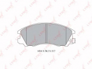 Комплект тормозных колодок LYNXauto BD-3617