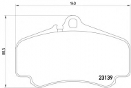 Комплект тормозных колодок HELLA PAGID 8DB 355 009-841
