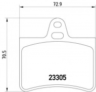 Комплект тормозных колодок HELLA PAGID 8DB 355 019-441