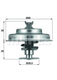 Термостат BEHR THERMOT-TRONIK TX 75 80D