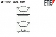 Комплект тормозных колодок FTE BL1782A3
