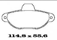 Комплект тормозных колодок FTE BL1319A1