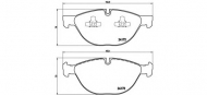 Комплект тормозных колодок BREMBO P 06 058