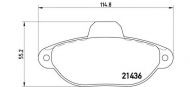 Комплект тормозных колодок BREMBO P 23 096