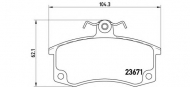 Комплект тормозных колодок BREMBO P 41 004