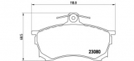 Комплект тормозных колодок BREMBO P 54 021