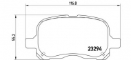 Комплект тормозных колодок BREMBO P 83 044