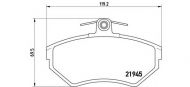 Комплект тормозных колодок BREMBO P 85 042