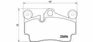 Комплект тормозных колодок BREMBO P 85 070