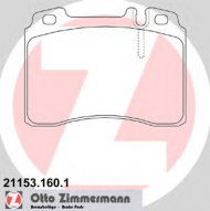 Комплект тормозных колодок ZIMMERMANN 21153.160.1