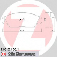 Комплект тормозных колодок ZIMMERMANN 21012.150.1
