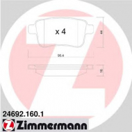 Комплект тормозных колодок ZIMMERMANN 24692.160.1