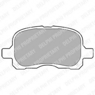 Комплект тормозных колодок DELPHI LP1302