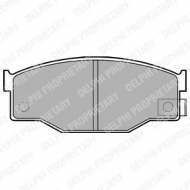 Комплект тормозных колодок DELPHI LP582