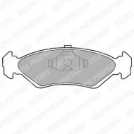 Комплект тормозных колодок DELPHI LP591