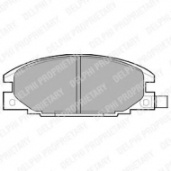 Комплект тормозных колодок DELPHI LP629