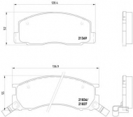 Комплект тормозных колодок HELLA 8DB 355 006-451