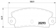 Комплект тормозных колодок HELLA 8DB 355 007-141