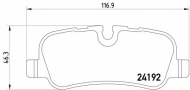 Комплект тормозных колодок HELLA 8DB 355 011-981