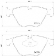 Комплект тормозных колодок HELLA 8DB 355 013-931
