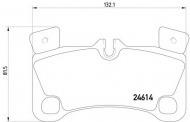 Комплект тормозных колодок HELLA 8DB 355 014-631