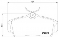 Комплект тормозных колодок HELLA 8DB 355 018-441