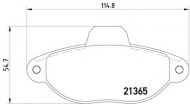 Комплект тормозных колодок HELLA 8DB 355 019-091