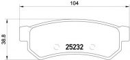 Комплект тормозных колодок HELLA 8DB 355 019-591