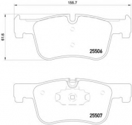 Комплект тормозных колодок HELLA 8DB 355 019-771