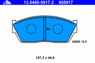 Комплект тормозных колодок ATE 13.0460-5917.2