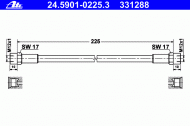 Шлангопровод ATE 24.5901-0225.3