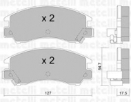 Комплект тормозных колодок METELLI 22-0241-0