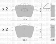 Комплект тормозных колодок METELLI 22-0688-0