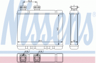 Теплообменник NISSENS 70513