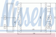 Теплообменник NISSENS 70514