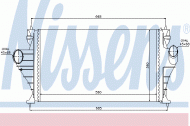 Теплообменник NISSENS 96850