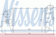 Теплообменник NISSENS 96698