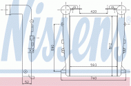 Теплообменник NISSENS 97027