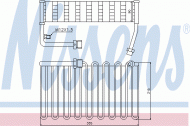 Испаритель NISSENS 92000